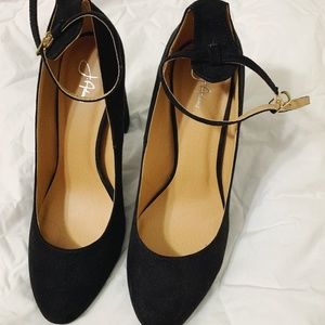 Anke strap heels